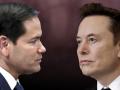 El secretario de Estado, Marco Rubio, y Elon Musk