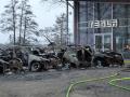 Varios coches Tesla incendiados en el aparcamiento de un concesionario de Alemania