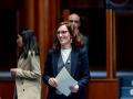 La ministra de Sanidad, Mónica García