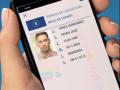 Imagen de uno de estos carnet de conducir electrónicos