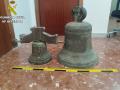 La Guardia Civil ha recuperado dos campanas del siglo XVIII, de valor incalculable, robadas de la Parroquia del Santísimo Cristo de la Sed de Jerez de la Frontera (Cádiz) y localizadas en un centro de reciclaje