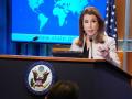 Conferencia de prensa en el Departamento de Estado en Washington