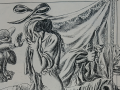 Extracto de una ilustración de José Caballero para el libro 'Llanto por Ignacio Sánchez Mejías'. Editorial Cruz y Raya. Madrid. 1935