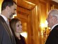 Los Reyes con Vargas Llosa