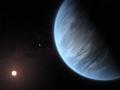 Ilustración del exoplaneta K2-18b