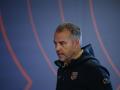 Hansi Flick cargó contra Javier Tebas por los horarios
