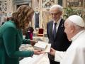 El Papa Francisco recibió en mayo de 2024 en el Vaticano a la alcaldesa de Valencia, María José Catalá