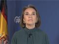 La secretaria general del PP, Cuca Gamarra