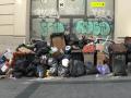 La huelga del servicio de recogida de basura deja montañas de residuos en las calles de Madrid
