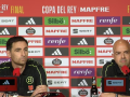 De Burgos Bengoetxea y González Fuertes en la rueda de prensa previa