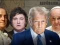 Franklin, Milei, Trump y Francisco