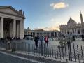 Plaza de San Pedro en el Vaticanio