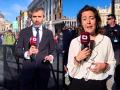 Miguel Pérez Pichel y María Rabell García en Roma