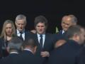 El presidente de Argentina, Javier Milei, en el Vaticano