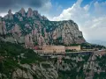 Vista de la montaña de Montserrat