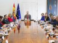 El Rey, presidiendo el Consejo de Seguridad Nacional de este martes
