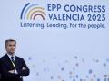 El presidente del Partido Popular, Alberto Núñez Feijóo, durante el Congreso del Partido Popular Europeo (PPE), en Valencia
