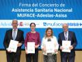 Firma el concierto sanitario entre Muface, Adeslas y Asisa

REMITIDA / HANDOUT por MINISTERIO DE FUNCIÓN PÚBLICA
Fotografía remitida a medios de comunicación exclusivamente para ilustrar la noticia a la que hace referencia la imagen, y citando la procedencia de la imagen en la firma
30/4/2025