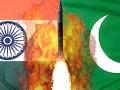 Ilustración de una posible guerra nuclear entre India y Pakistán