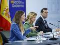 La vicepresidenta Sara Aagesen, en primer término