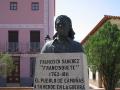 Busto de "El tío Camuñas" en Camuñas (Toledo)