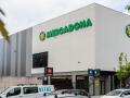 Fachada del nuevo Mercadona del barrio de Valdemarín, en Madrid.