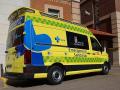 Una ambulancia medicalizada de Sacyl, en una imagen de archivo