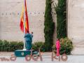 Izado de la bandenra nacional en Palma del Río