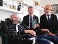 Encuentro entre Alberto Núñez Feijóo y Jordi Sabaté.
