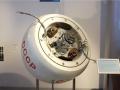 Réplica de la sonda espacial soviética Cosmos 482 lanzada al espacio en 1972 para explorar Venus