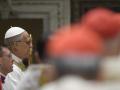 El Papa León XIV, hasta ahora cardenal Robert Prevost, en su primera misa