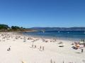 Playa Canelas en Sanxenxo (Pontevedra).