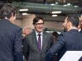 El presidente de la Generalitat, Salvador Illa, durante la inauguración del Automobile 2025