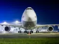 El jumbo jet 747-8i de Qatar conocido como Palacio Volador