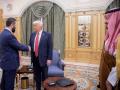 El presidente de Estados Unidos, Donald Trump, y el líder islamista de Siria