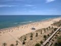 Imagen de la playa de Gandía, Valencia
