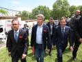 Almeida y Feijóo en la misa de San Isidro