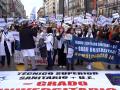 Movilización del Sindicato Estatal de Técnicos Superiores Sanitarios