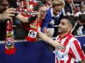 Ángel Correa se despide de la afición del Atlético de Madrid