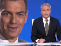Vicente Vallés, en el informativo de Antena 3 de este lunes