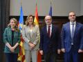 Firma del convenio entre el Ayuntamiento de Valencia y la Universidad CEU Cardenal Herrera (CEU-UCH).