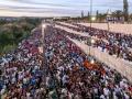 Botellón del miércoles de Feria en el Balcón del Guadalquivir