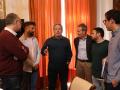 Miembros de los partidos representados en el Ayuntamiento de Zamora se reúnen para rechazar la supresión de servicios del AVE en Sanabria