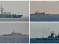 Buques rusos monitorizados por la Armada española en el Estrecho y el mar de Alborán