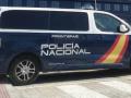 Un furgón de la Policía Nacional, en una imagen de archivo