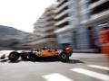 Lando Norris en el circuito de Mónaco