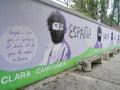 El mural feminista de León sufre una nueva vandalización