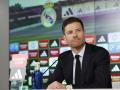 Xabi Alonso, en su presentación como nuevo entrenador del Real Madrid