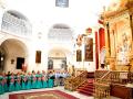 Misa de despedida de la Hermandad del Rocío de Córdoba ante San Rafael