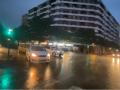 Lluvia en la ciudad de Valencia.